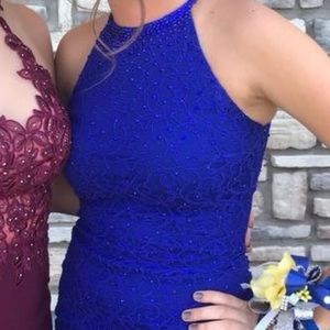Royal Blue Prom Dress 🦋💙
